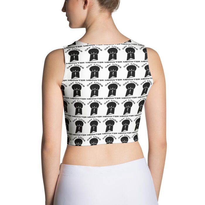 Cat Lives Meowter - Crop Top - Image 6