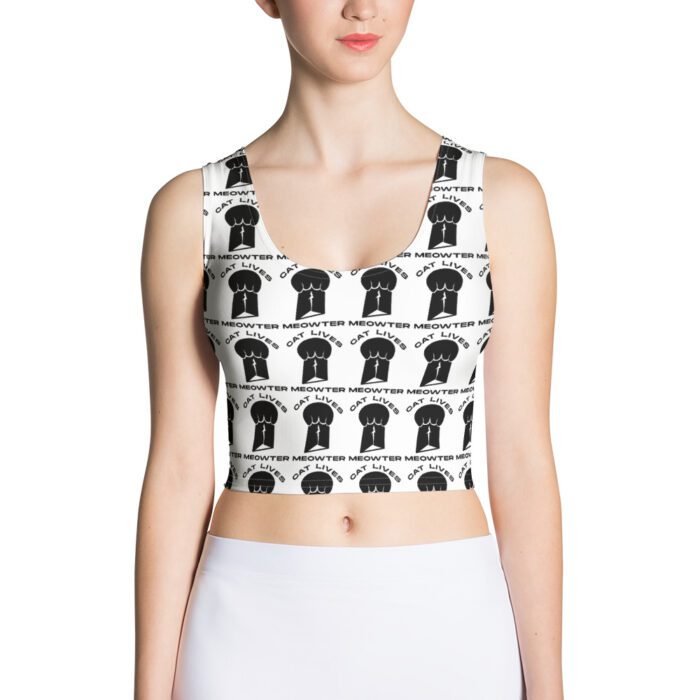Cat Lives Meowter - Crop Top
