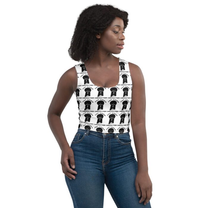 Cat Lives Meowter - Crop Top - Image 4