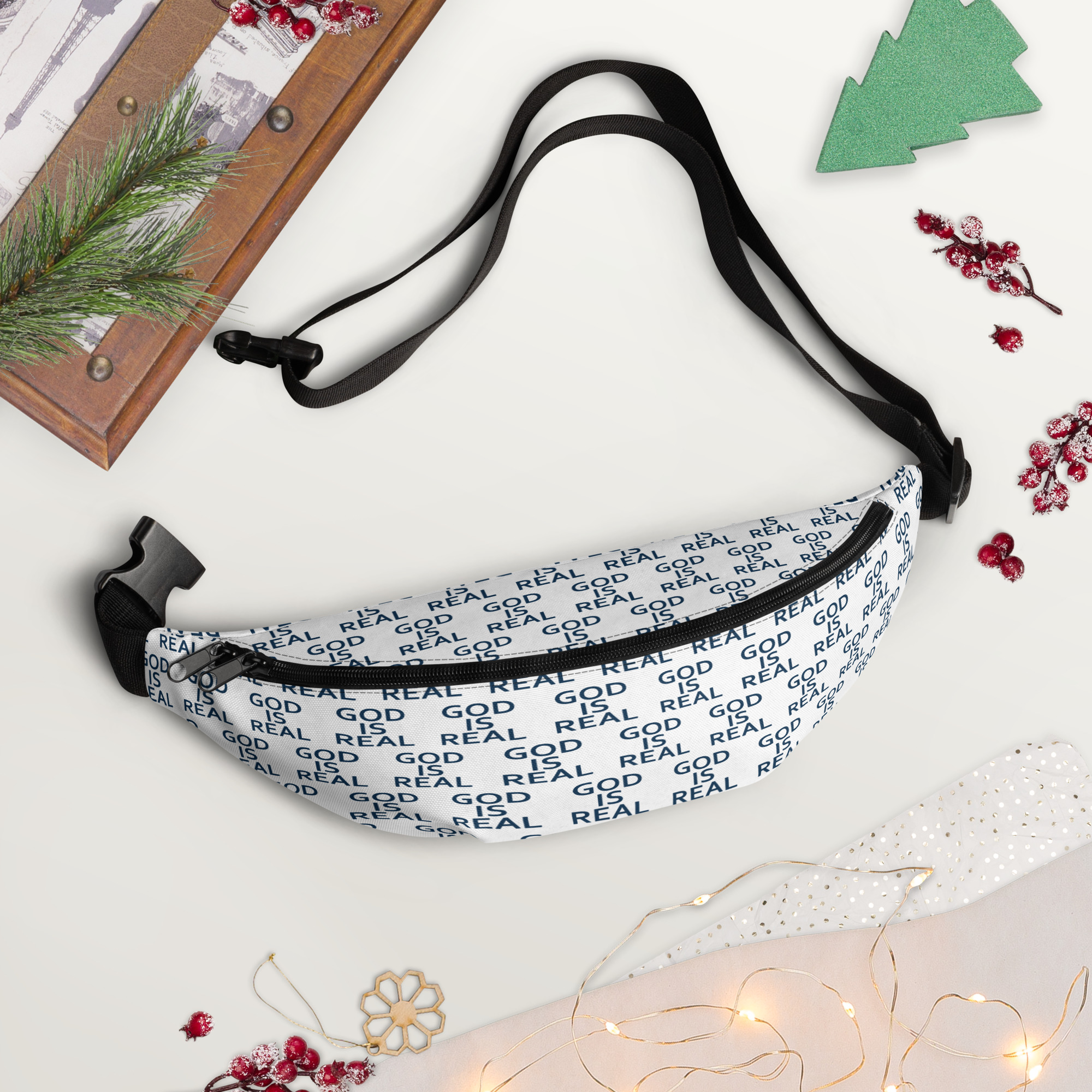 God is Real - Fanny Pack - Image 3