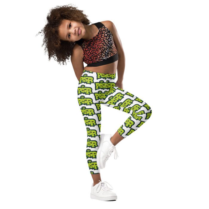 PISR Logo - Kid's Leggings - Image 3