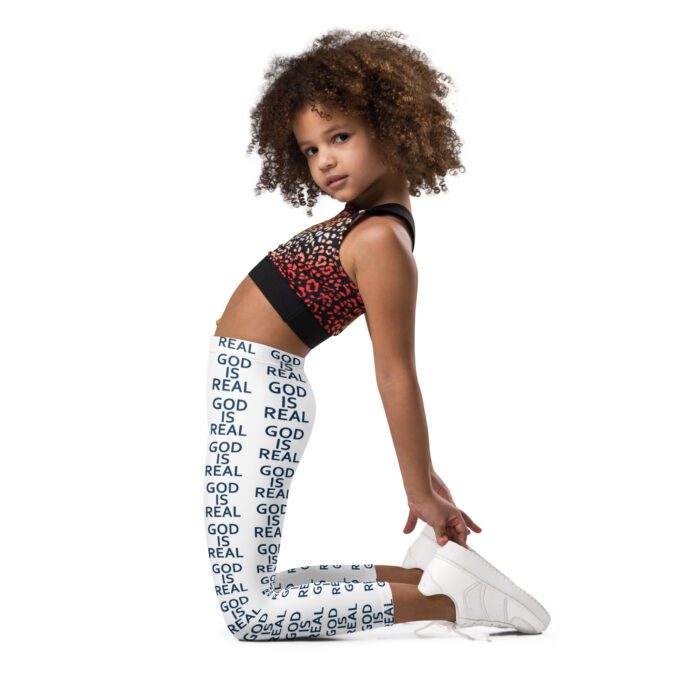 God is Real - Kid's Leggings - Image 4