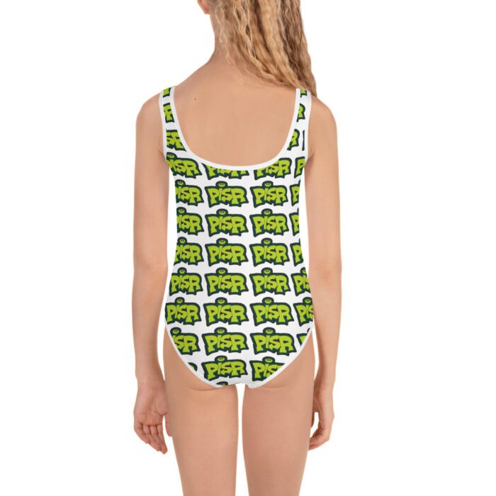 PISR Logo - All-Over Print Kids Swimsuit - Image 5