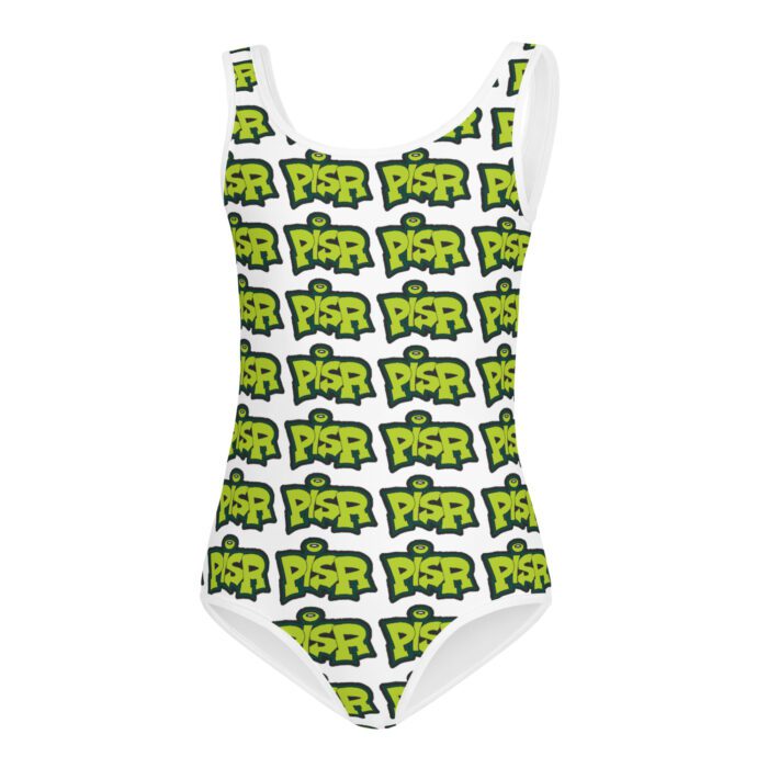 PISR Logo - All-Over Print Kids Swimsuit - Image 2