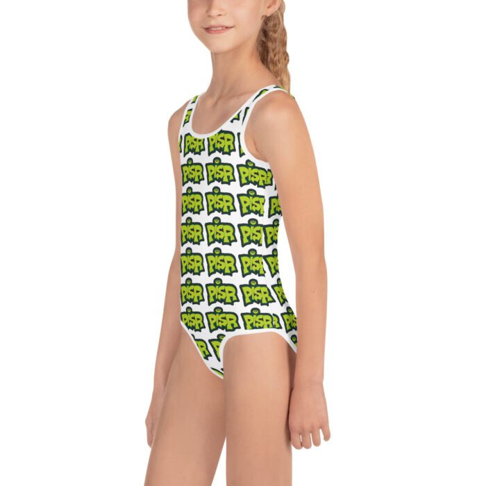 PISR Logo - All-Over Print Kids Swimsuit - Image 6