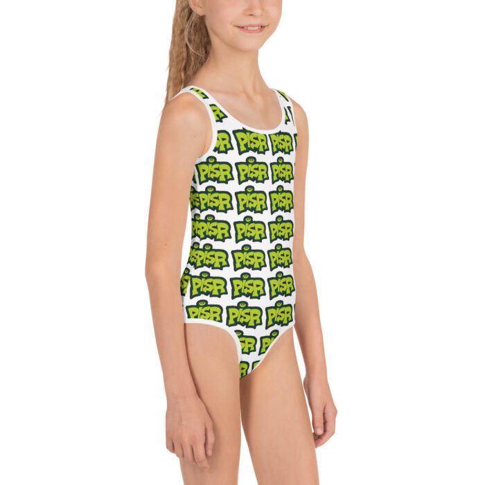 PISR Logo - All-Over Print Kids Swimsuit - Image 7