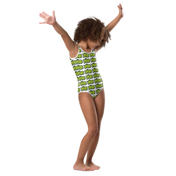 PISR Logo - All-Over Print Kids Swimsuit - Image 3