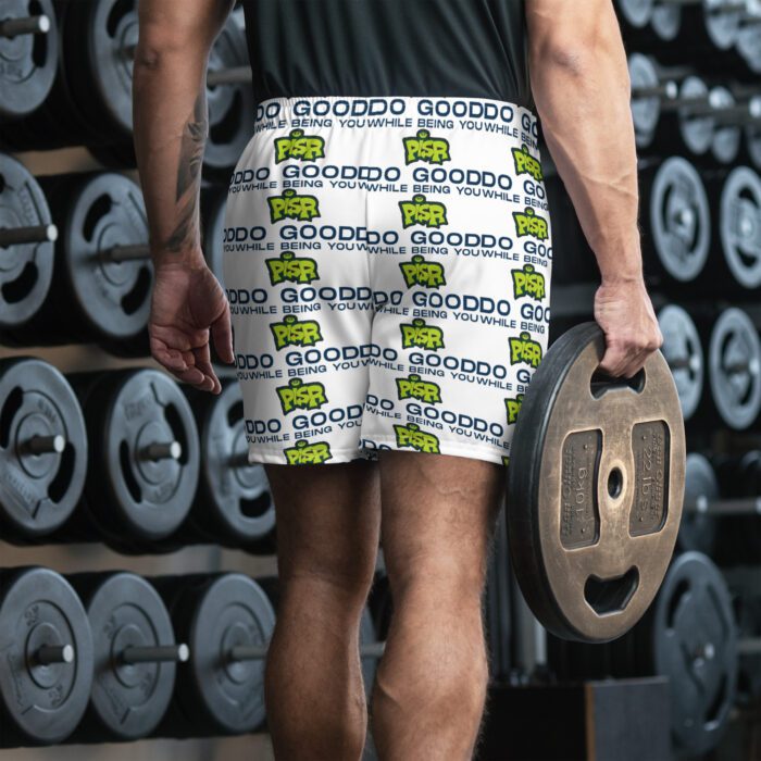 Do Good While Being You + PISR Logo -  Men's Recycled Athletic Shorts - Image 3