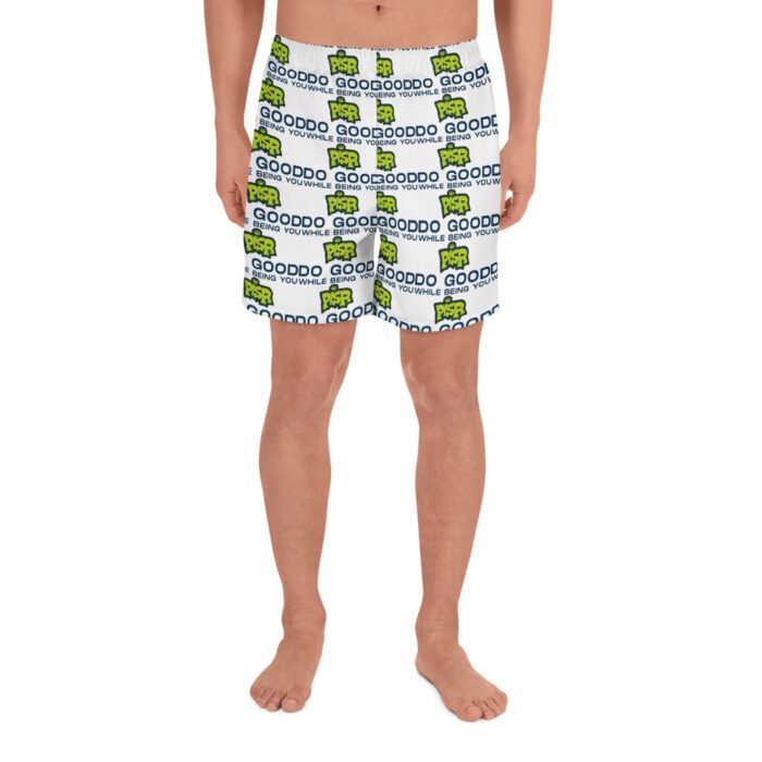 Do Good While Being You + PISR Logo -  Men's Recycled Athletic Shorts