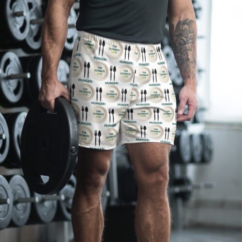 Hunger: The Ultimate Diet - Men's Recycled Athletic Shorts