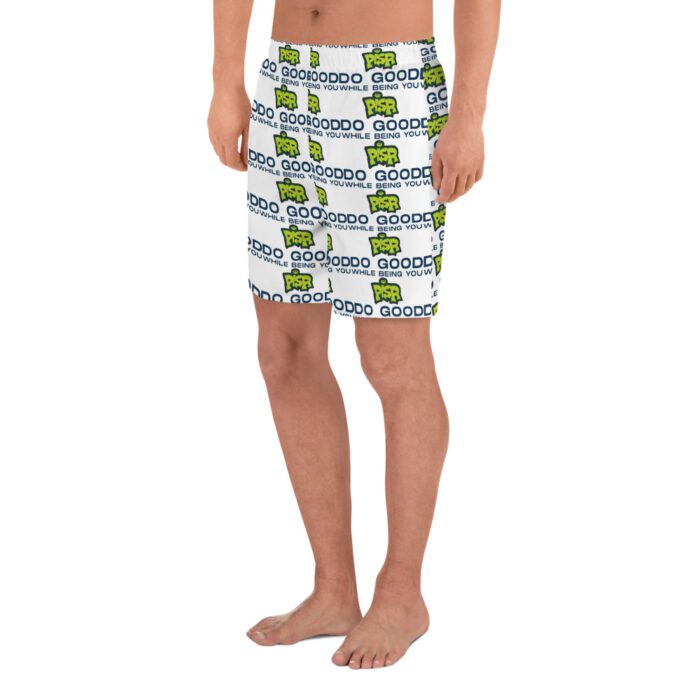 Do Good While Being You + PISR Logo -  Men's Recycled Athletic Shorts - Image 7