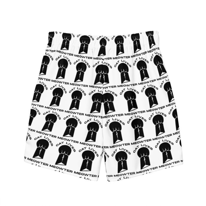Cat Lives Meowter - Men's swim trunks - Image 6