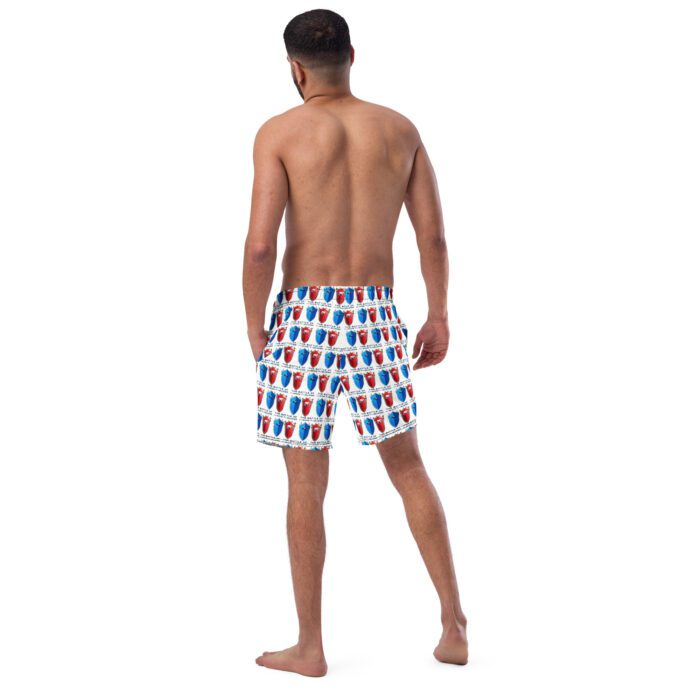 Battle of I-Won't-Budge - Men's swim trunks - Image 5