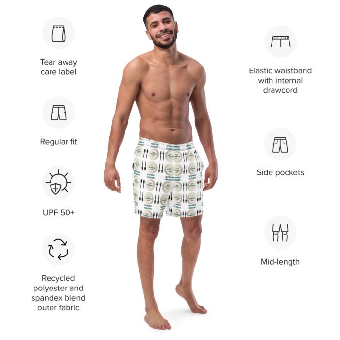Hunger: The Ultimate Diet - Men's swim trunks - Image 2