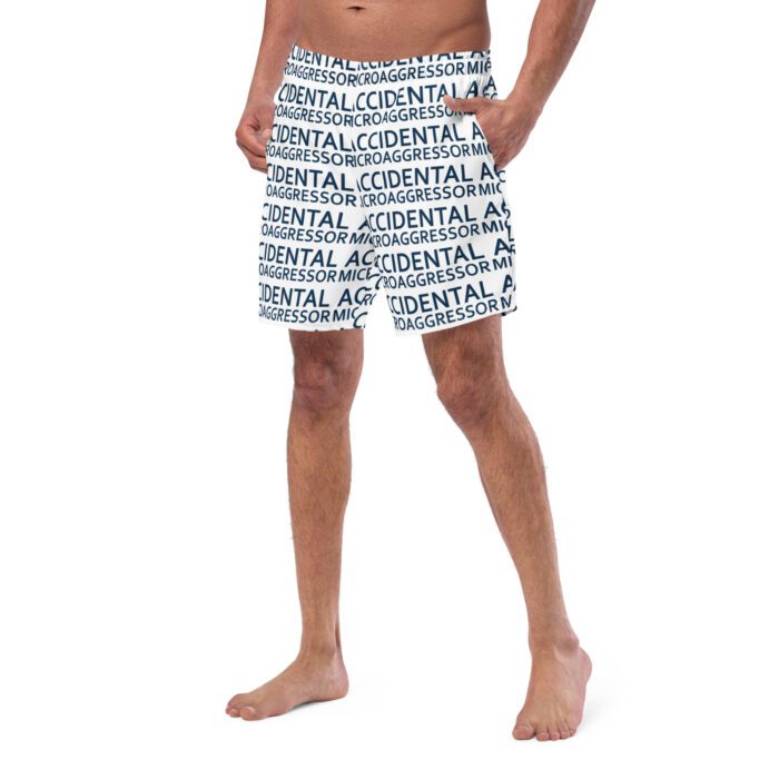 Accidental Microaggressor - Men's swim trunks - Image 4
