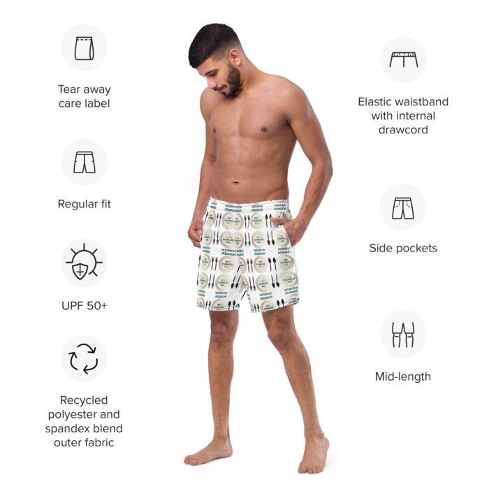 Hunger: The Ultimate Diet - Men's swim trunks - Image 3