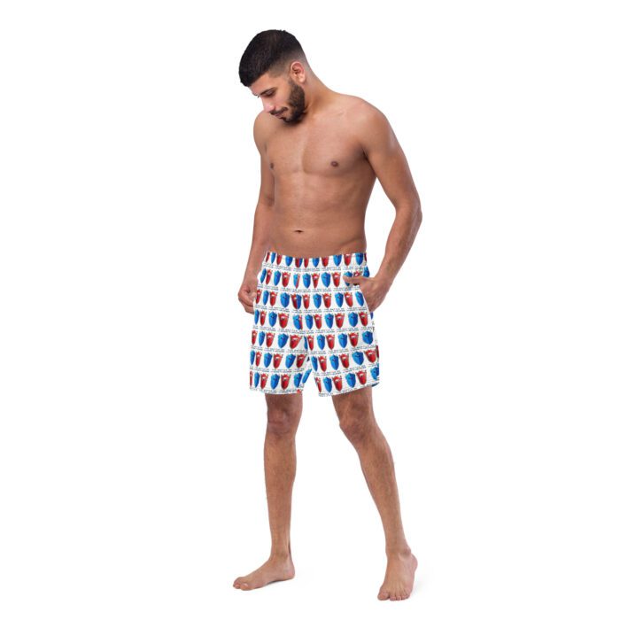 Battle of I-Won't-Budge - Men's swim trunks - Image 4