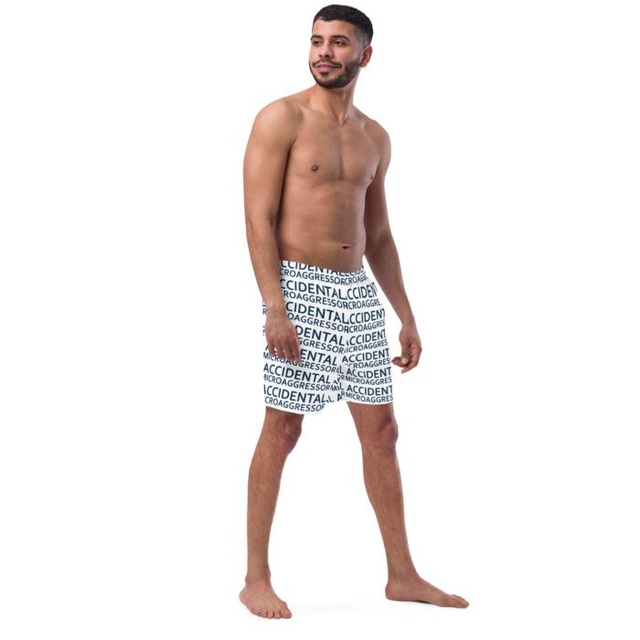 Accidental Microaggressor - Men's swim trunks - Image 7