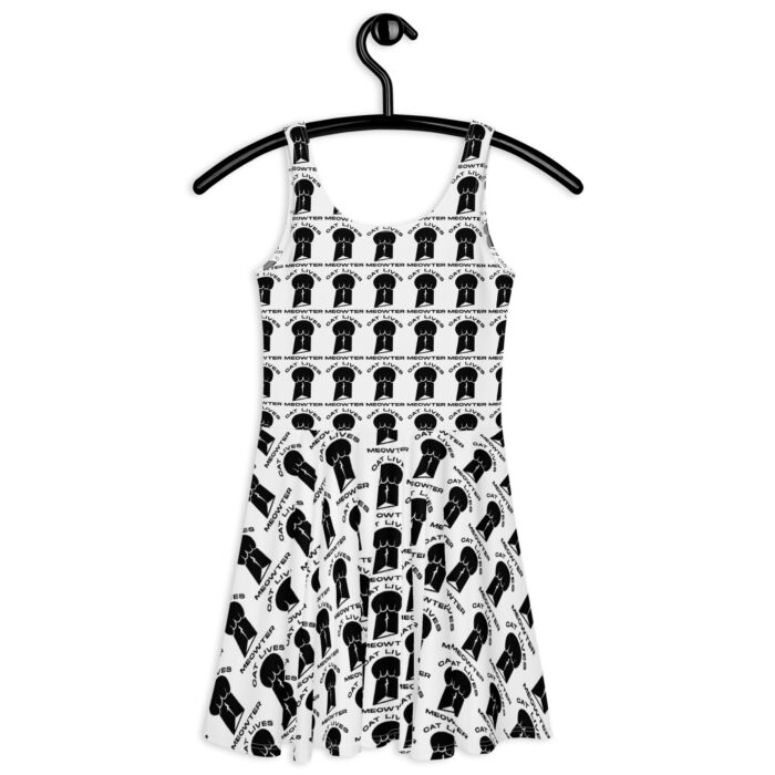 Cat Lives Meowter - Skater Dress - Image 5