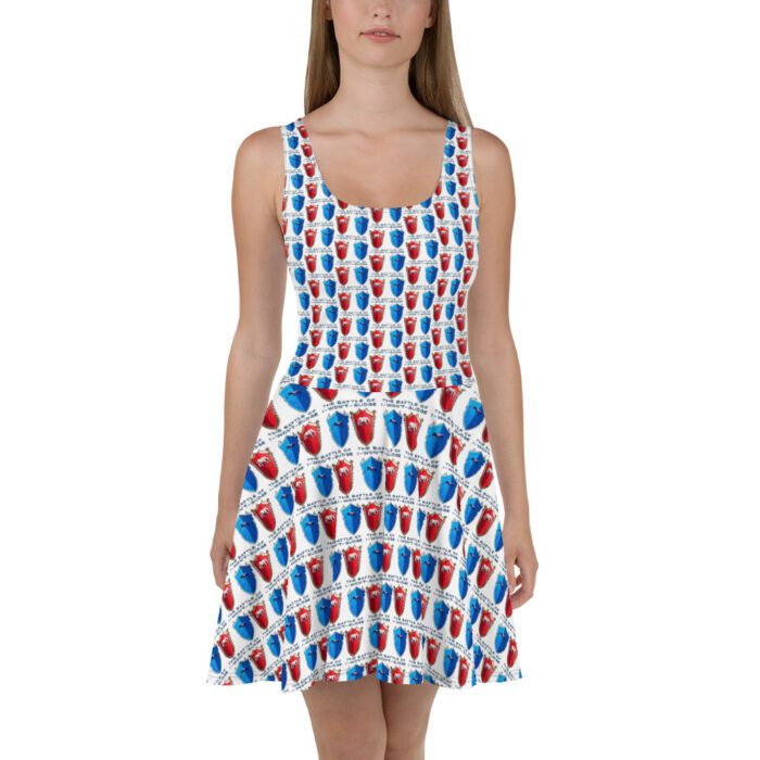 Battle of I-Won't-Budge - Skater Dress