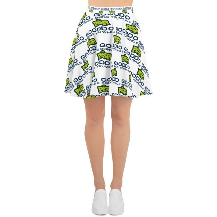 Do Good While Being You + PISR Logo - Skater Skirt