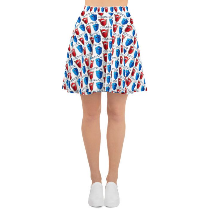 Battle of I-Won't-Budge - Skater Skirt