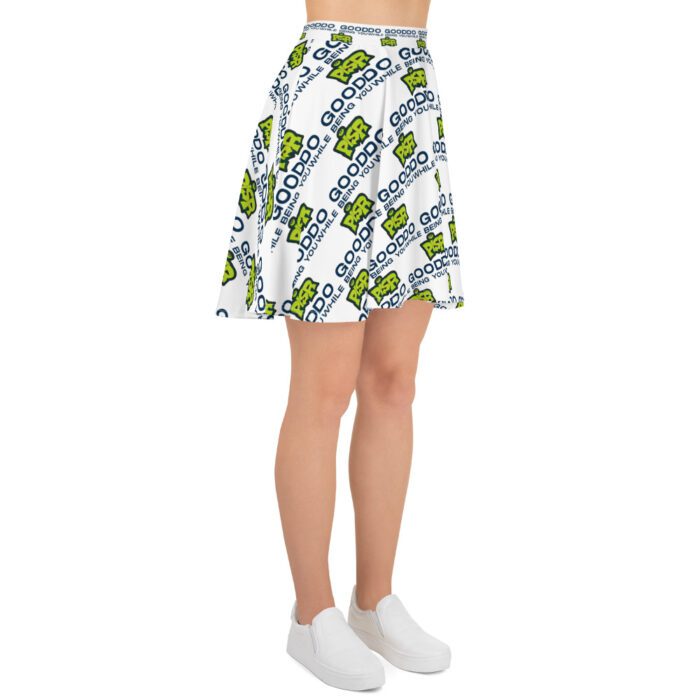 Do Good While Being You + PISR Logo - Skater Skirt - Image 7