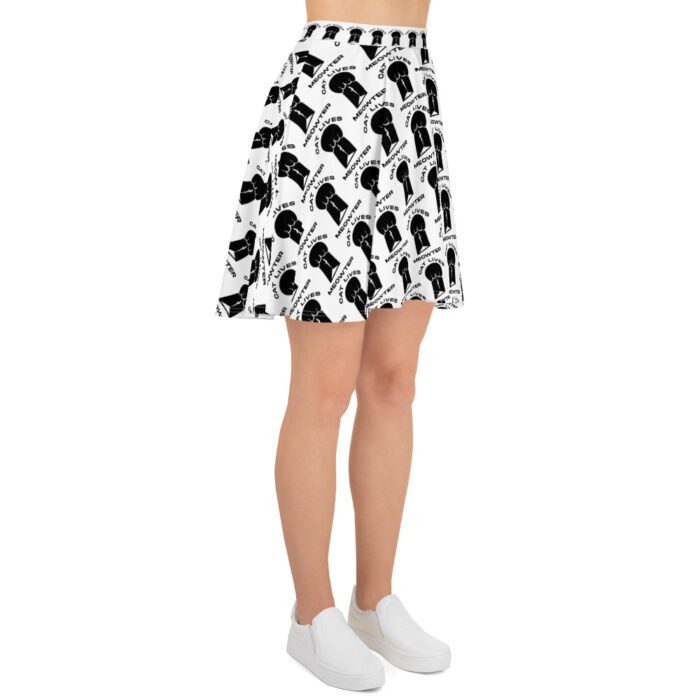 Cat Lives Meowter - Skater Skirt - Image 8