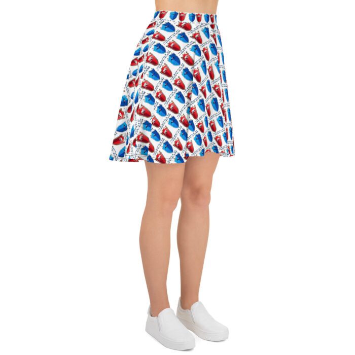 Battle of I-Won't-Budge - Skater Skirt - Image 4