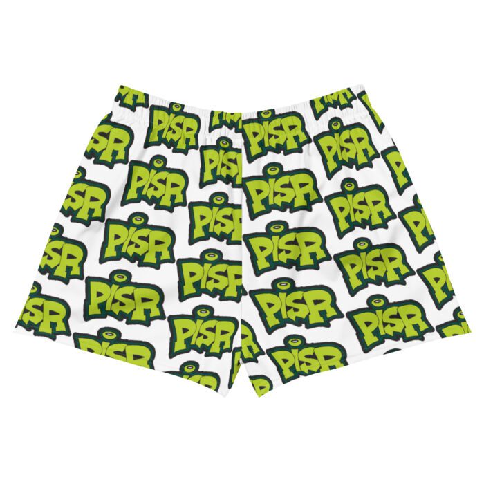 PISR Logo - Women’s Recycled Athletic Shorts - Image 4