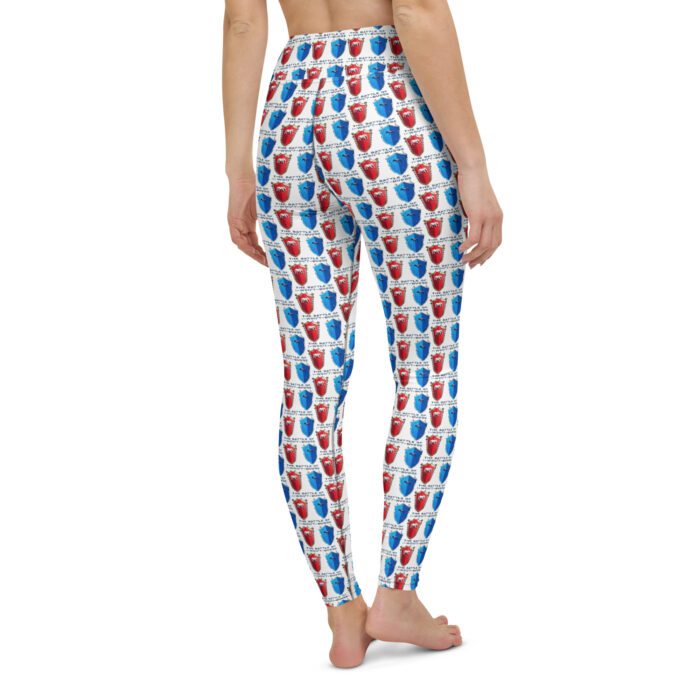 Battle of I-Won't-Budge - Yoga Leggings - Image 6