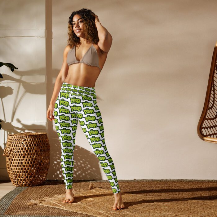 PISR Logo - Yoga Leggings - Image 4