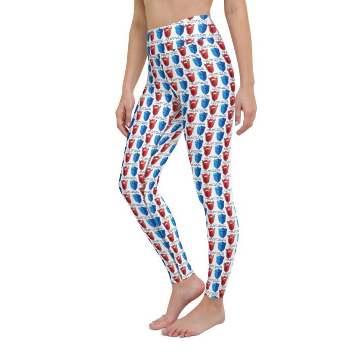 Battle of I-Won't-Budge - Yoga Leggings - Image 3