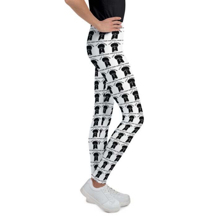 Cat Lives Meowter - Youth Leggings - Image 4