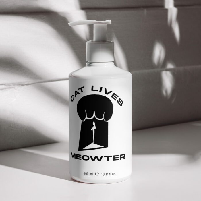 Cat Lives Meowter - Floral hand & body wash - Image 2