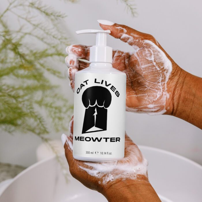 Cat Lives Meowter - Floral hand & body wash - Image 3