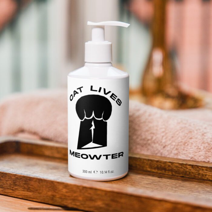 Cat Lives Meowter - Floral hand & body wash - Image 4