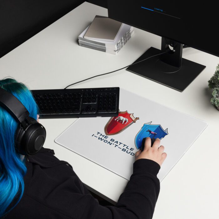 Battle of I-Won't-Budge - Gaming mouse pad
