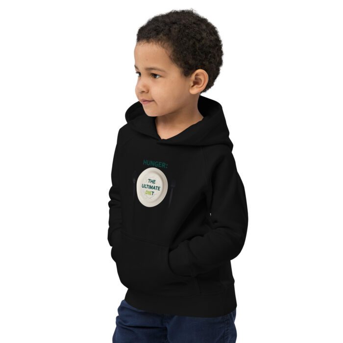 Hunger: The Ultimate Diet - Kids eco hoodie - Image 4