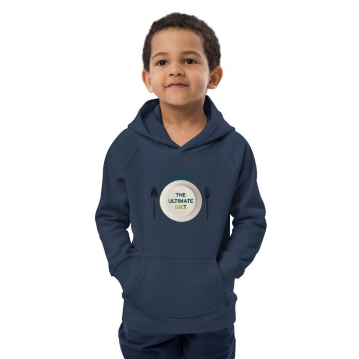 Hunger: The Ultimate Diet - Kids eco hoodie - Image 8