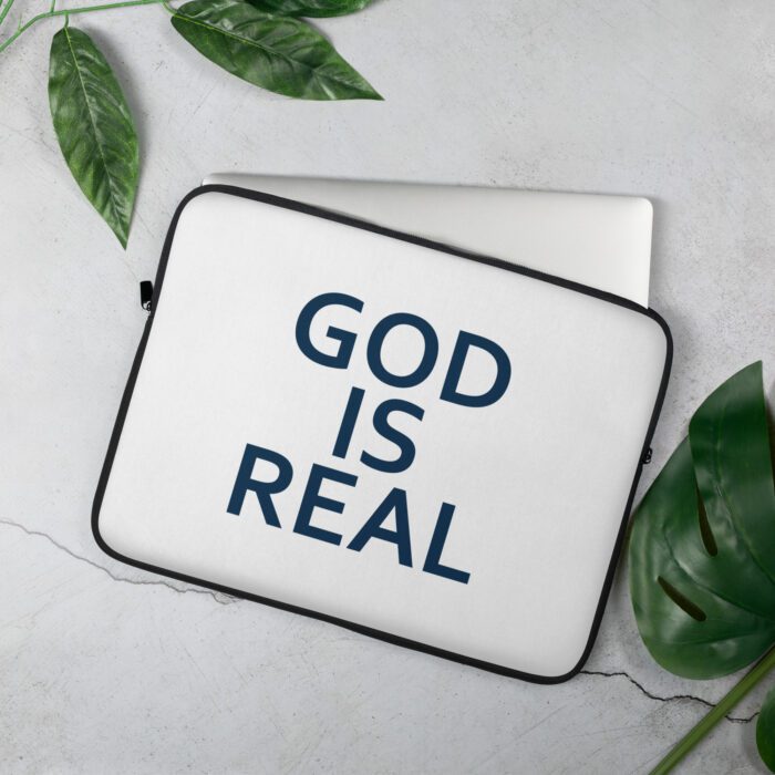 God is Real - Laptop Sleeve
