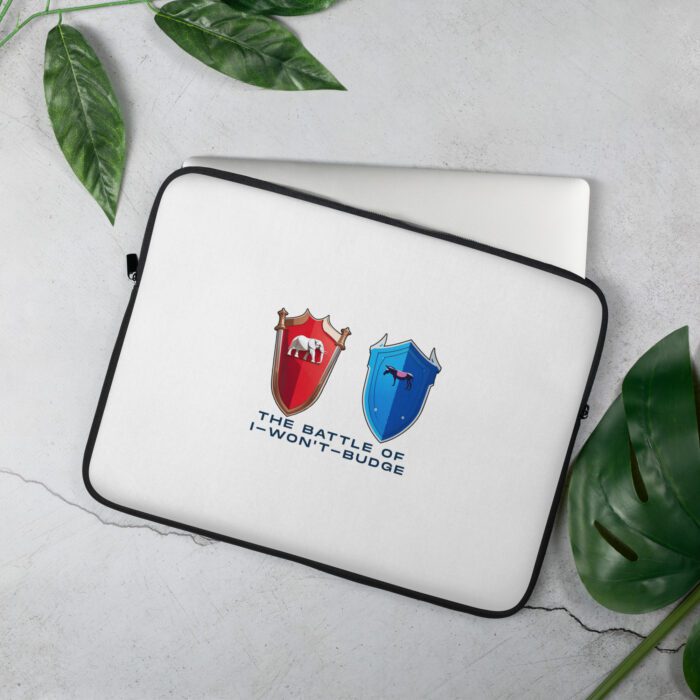 Battle of I-Won't-Budge - Laptop Sleeve