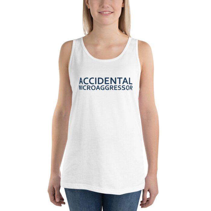 Accidental Microaggressor - Unisex Tank Top - Image 3