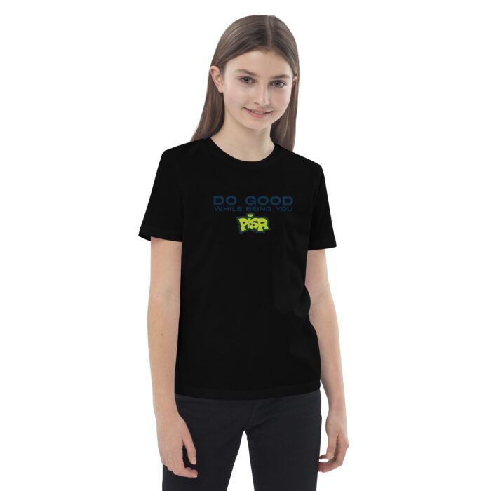 Do Good While Being You + PISR Logo - Organic cotton kids t-shirt - Image 2