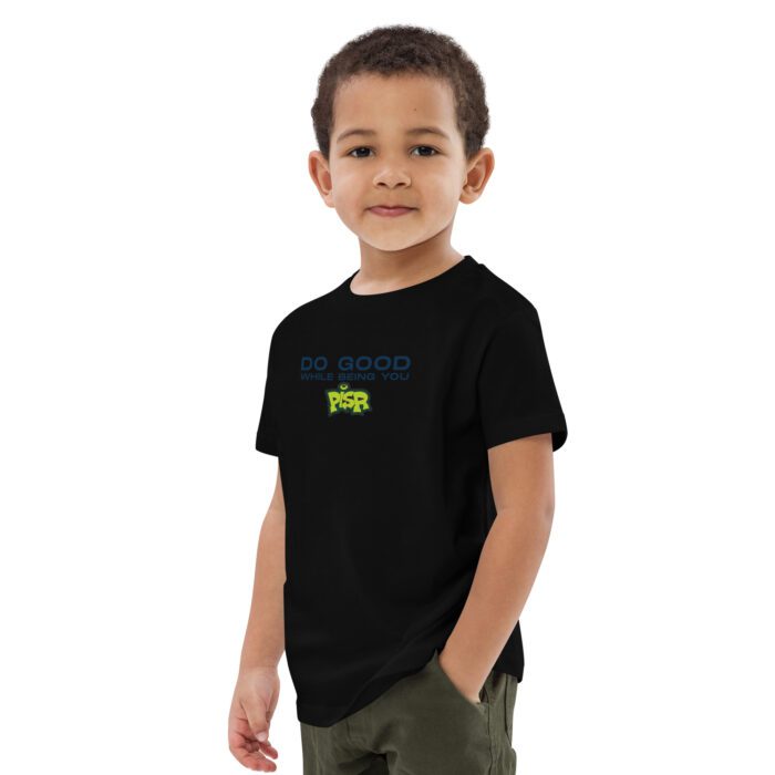 Do Good While Being You + PISR Logo - Organic cotton kids t-shirt - Image 6