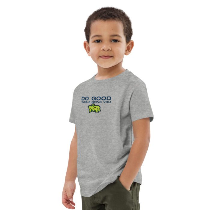 Do Good While Being You + PISR Logo - Organic cotton kids t-shirt - Image 10