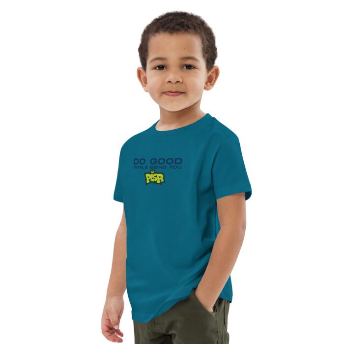 Do Good While Being You + PISR Logo - Organic cotton kids t-shirt - Image 8