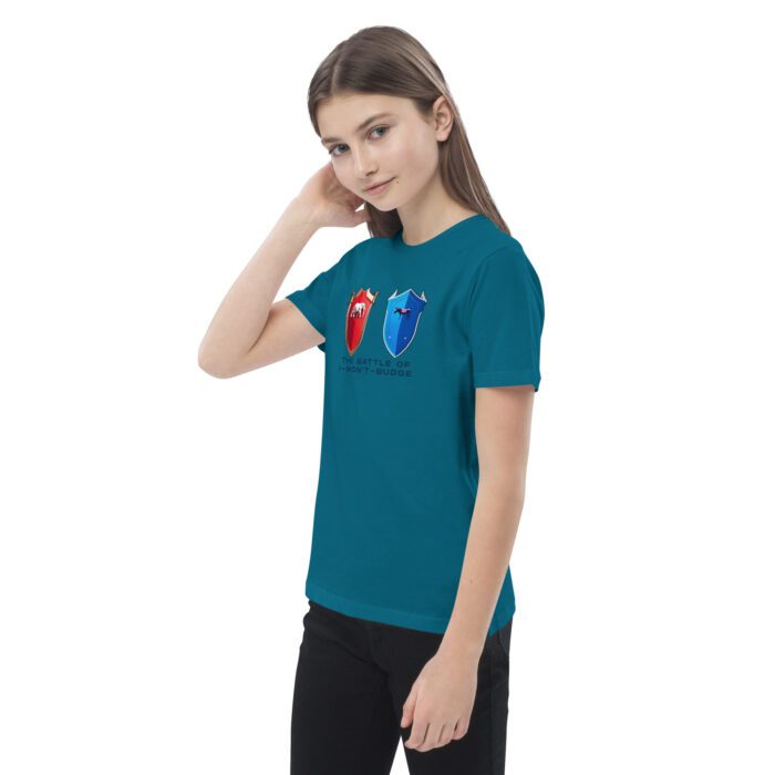 Battle of I-Won't-Budge - Organic cotton kids t-shirt - Image 7