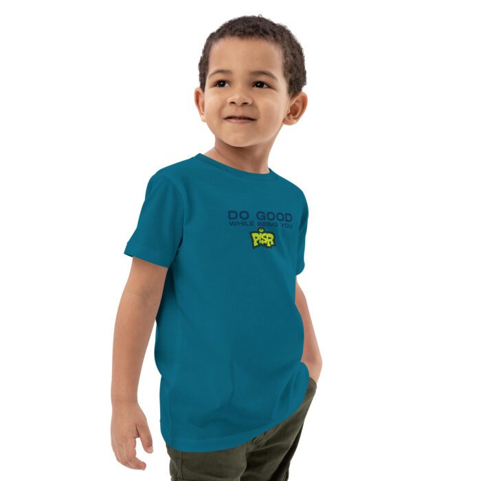 Do Good While Being You + PISR Logo - Organic cotton kids t-shirt - Image 7