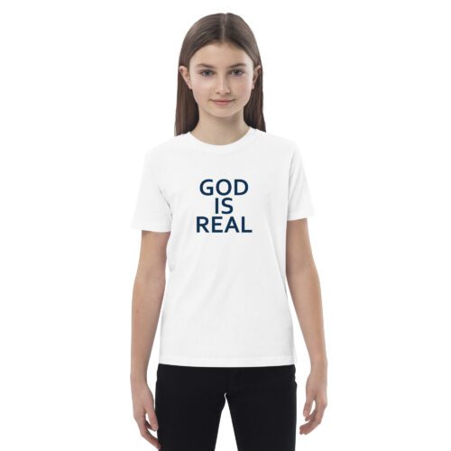 God is Real - Organic cotton kids t-shirt